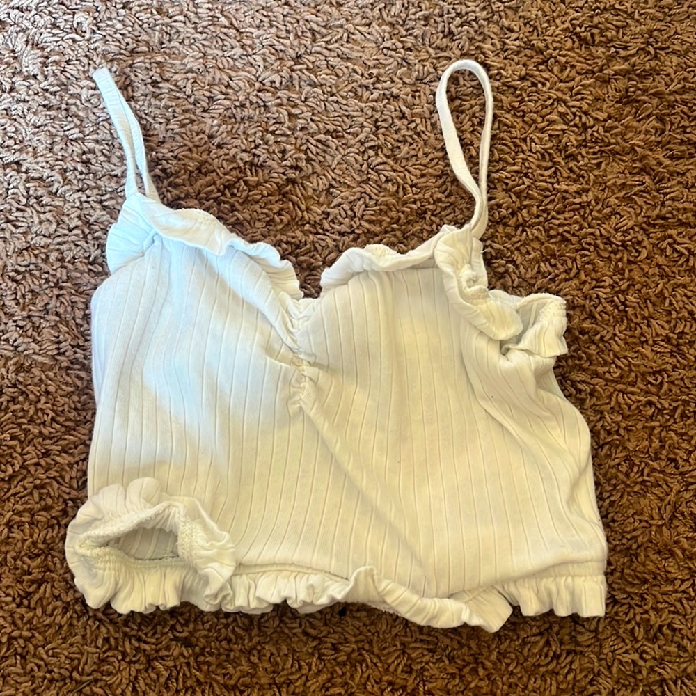 White tank top